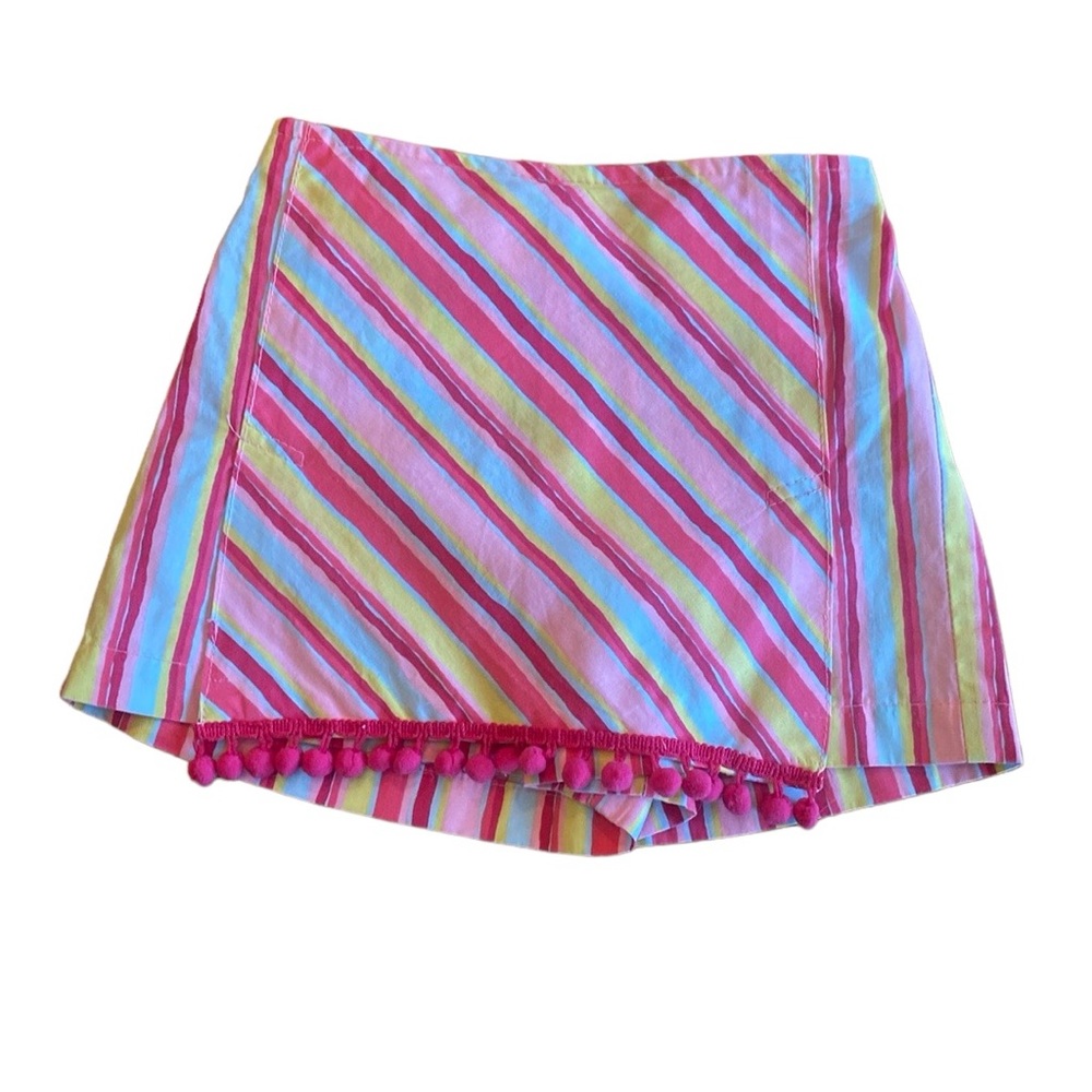 Girls Cottontail Original Stripe Skort